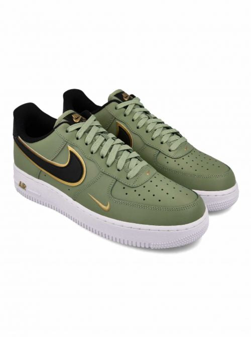 Airforce 1 Low ’07 LV8 Double Swoosh – Olive Gold Black