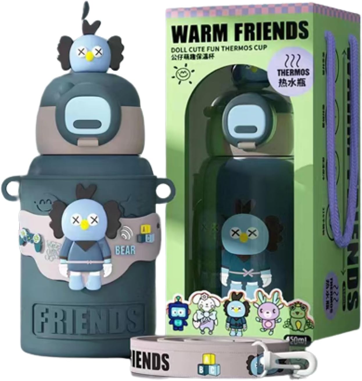 Character Kids Vacuum Flask 450ml