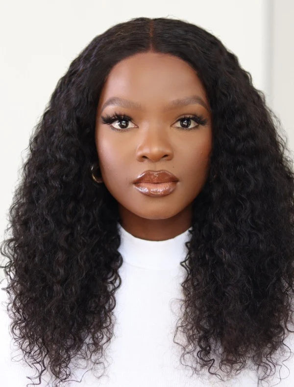 Brazillian Lace 4 x 4 Wig Water Wave 18"