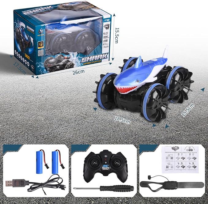 Amphibious Dual Remote Control Car