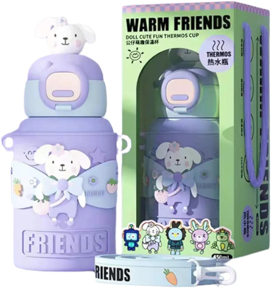 Character Kids Vacuum Flask 450ml