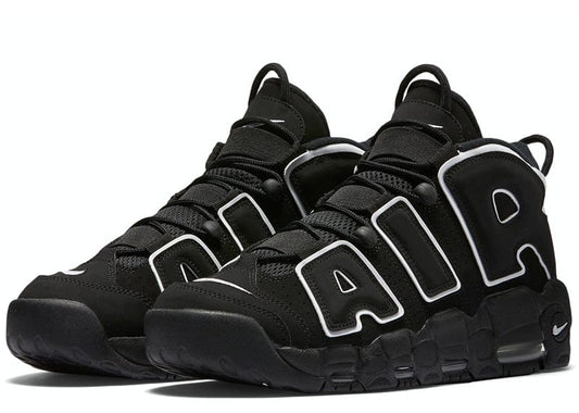 Nike Air More Uptempo Black White