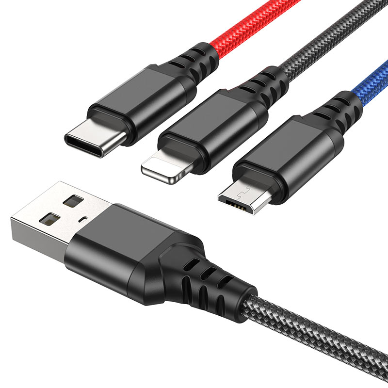 3-in-1 Charging Wire (X76 Super)